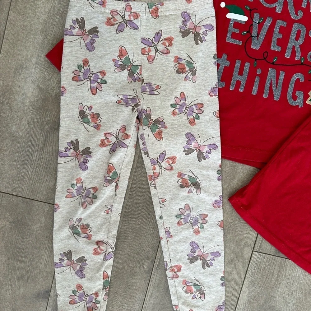 4T Girl clothes bundle Christmas 4th July & pants